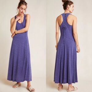 Anthropologie Maeve Melanie Knit Maxi Dress
